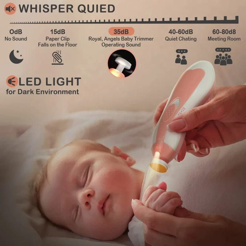 Premium LED Baby Nail Trimmer Kit Zaavio®
