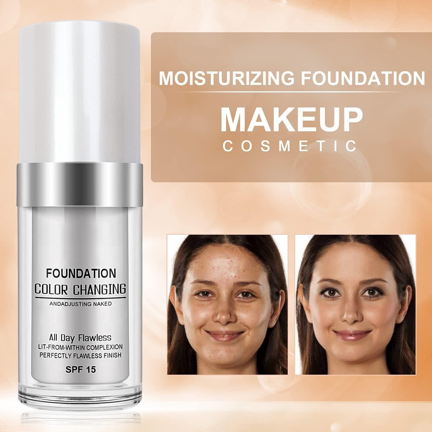 Protoniq™️ Colour Changing Foundation Protoniq™️ Colour Changing Foundation Zaavio®