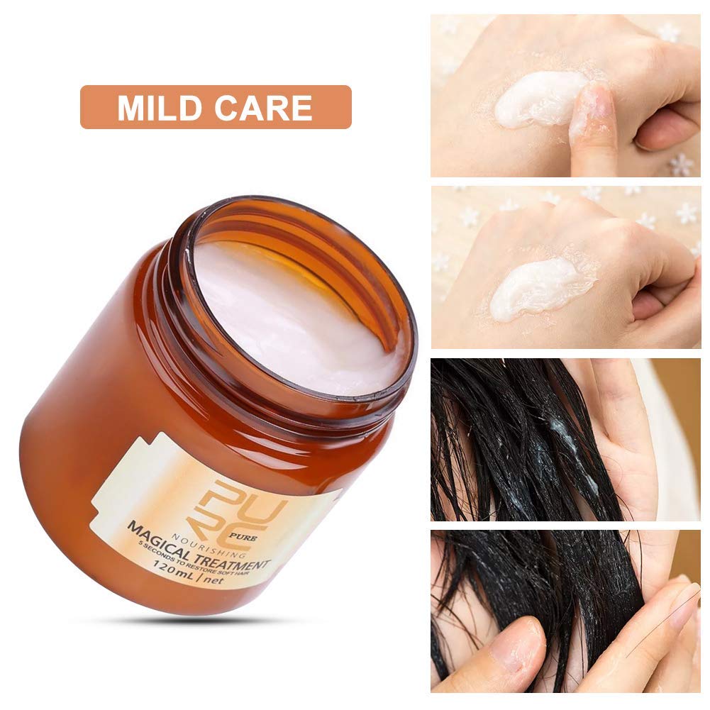 PURE MAGICAL TREATMENT 5 Second to Restore Soft Hair 110gm Pack of 2 Zaavio®
