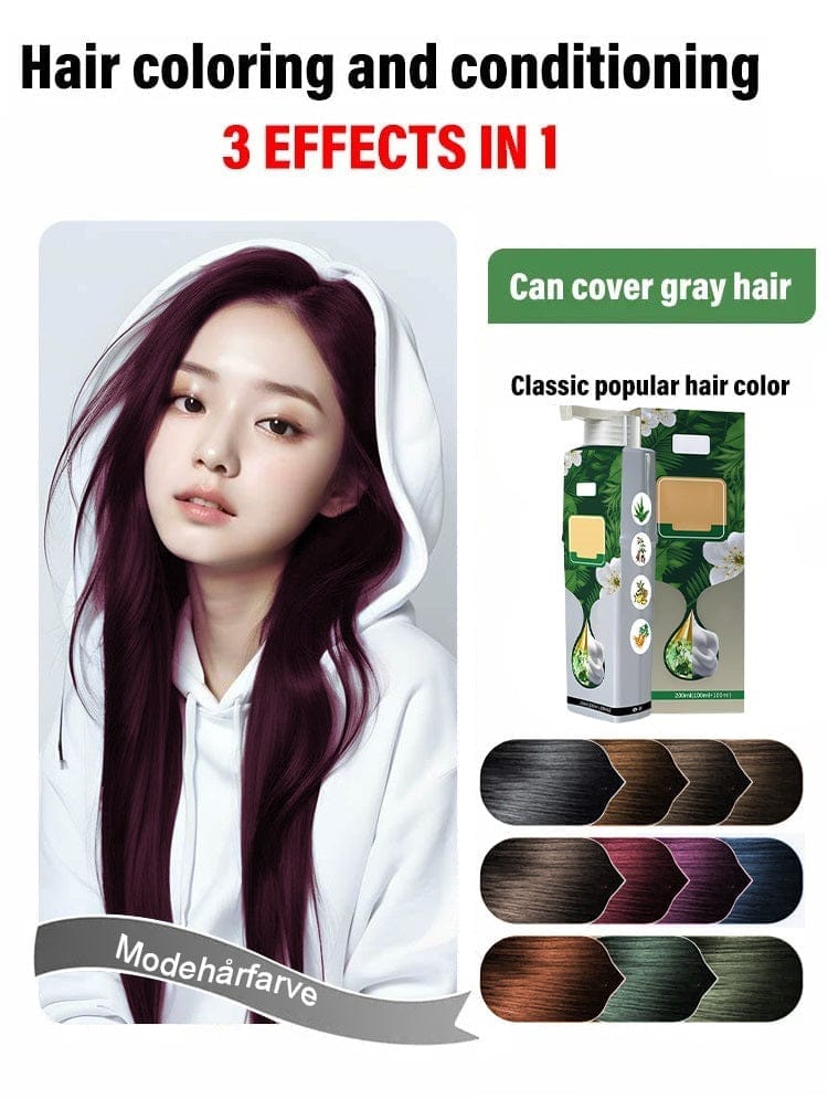 Pure Plant Extract For Grey Hair Color Bubble Dye Pure Plant Extract For Grey Hair Color Bubble Dye Zaavio®