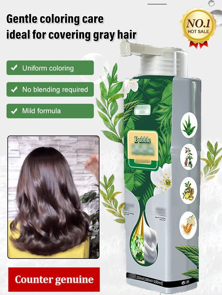 Pure Plant Extract For Grey Hair Color Bubble Dye Pure Plant Extract For Grey Hair Color Bubble Dye Zaavio®