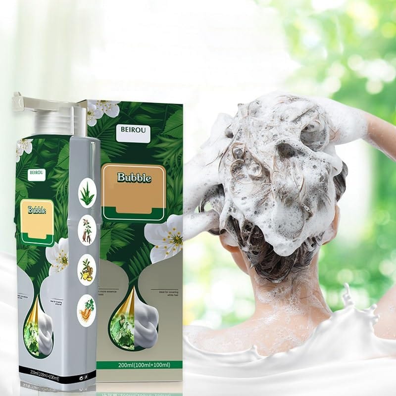 Pure Plant Extract For Grey Hair Color Bubble Dye Pure Plant Extract For Grey Hair Color Bubble Dye Zaavio®