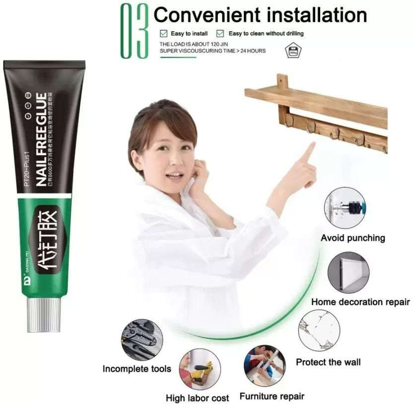 Quirky Home Essentials Nail Free Sealant Glue Multifunction Adhesive Glue (Pack Of 2) Roposo Clout