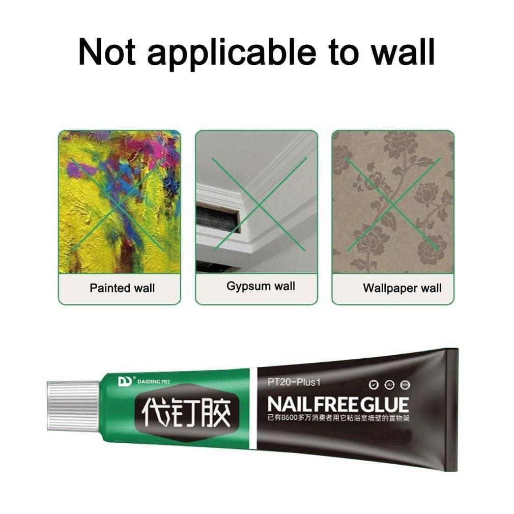 Quirky Home Essentials Nail Free Sealant Glue Multifunction Adhesive Glue (Pack Of 2) Roposo Clout