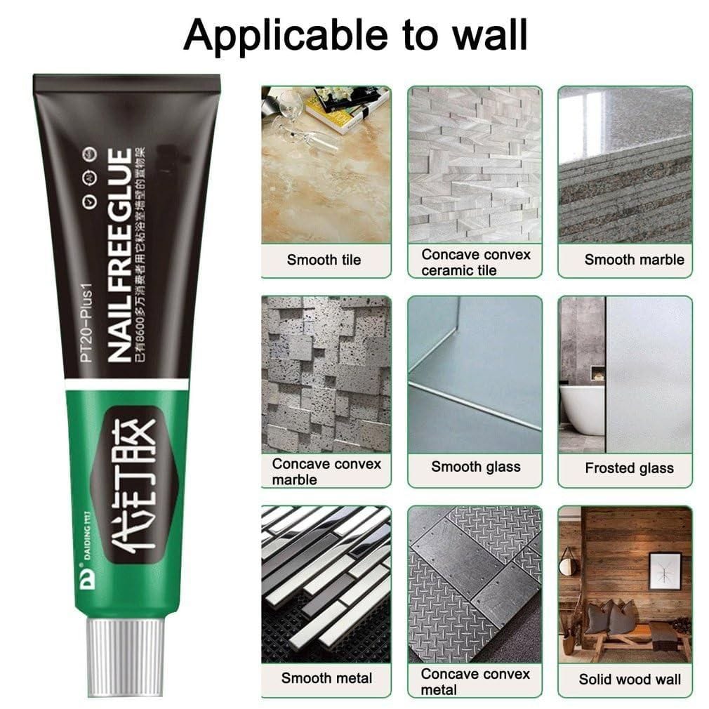 Quirky Home Essentials Nail Free Sealant Glue Multifunction Adhesive Glue (Pack Of 2) Roposo Clout