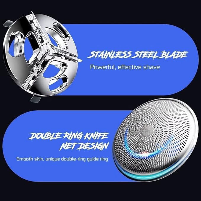 Razor For Women And Men Mini Portable Electric Shaver - Mini Portable Electric Shaver for Men and Women Glidex™️ Portable Mini Shaver Zaavio®️