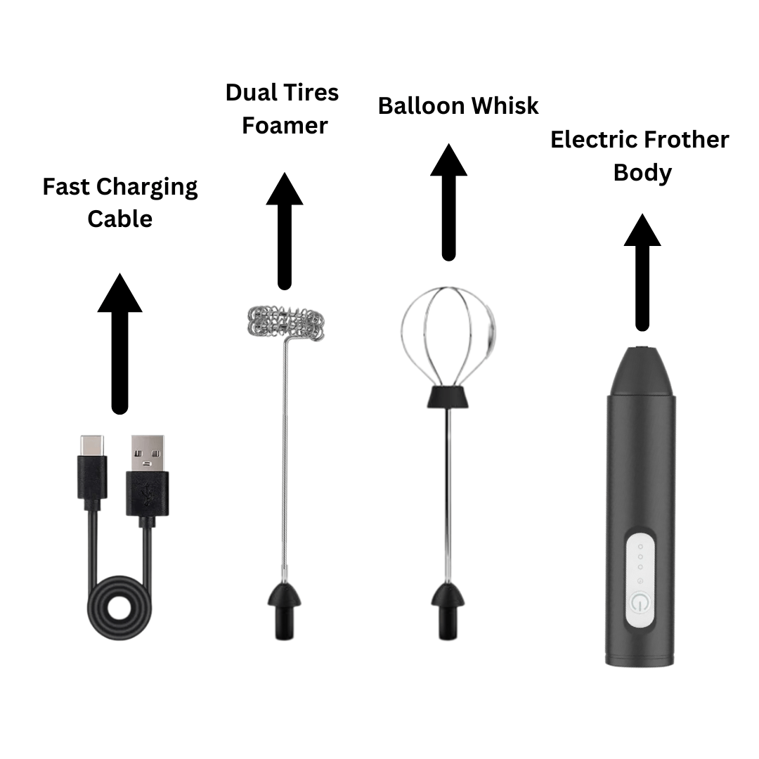 Rechargeable Milk & Coffee Frother Rechargeable Milk & Coffee Frother Zaavio®