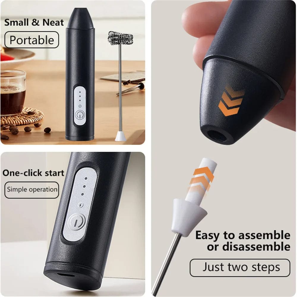 Rechargeable Milk & Coffee Frother Rechargeable Milk & Coffee Frother Zaavio®