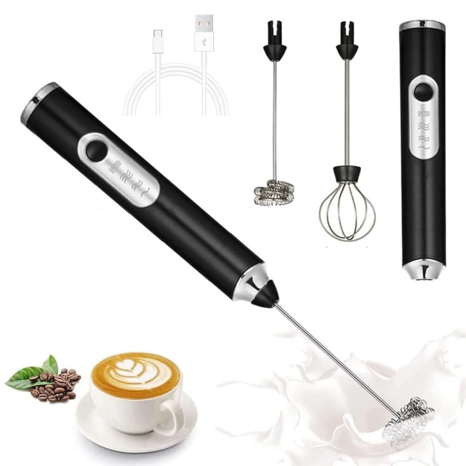 Rechargeable Milk & Coffee Frother Rechargeable Milk & Coffee Frother Zaavio®