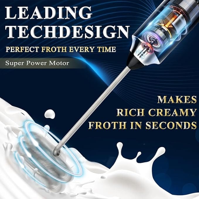 Rechargeable Milk & Coffee Frother Rechargeable Milk & Coffee Frother Zaavio®