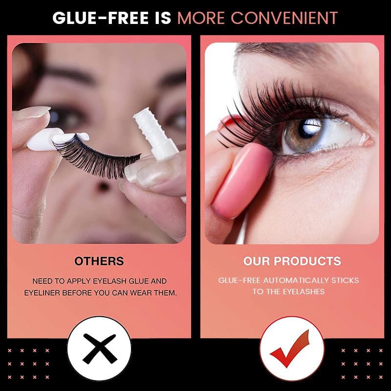 Reusable Natural Self-Adhesive False Eyelashes Salangheyo