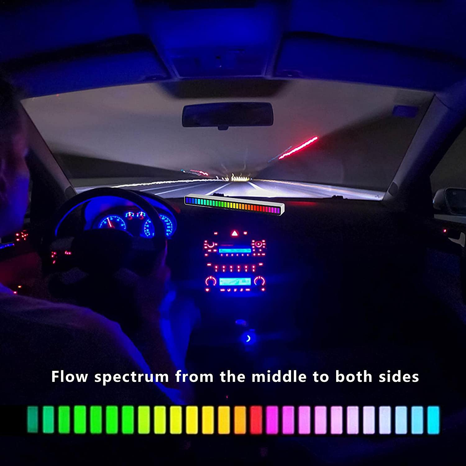 Rgb Led Light Bar Controlled Lights that Sync with Music - Lumusico™ Lumusico™ Zaavio®