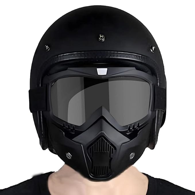 RIDING MASK Bike Riding Goggle Mask Anti Scratch UV Protective Face & Eyewear Windproof Dirt Shield With Detachable Mouth Filter For Cycling, Bike Off Road Racing RIDERS ARENA