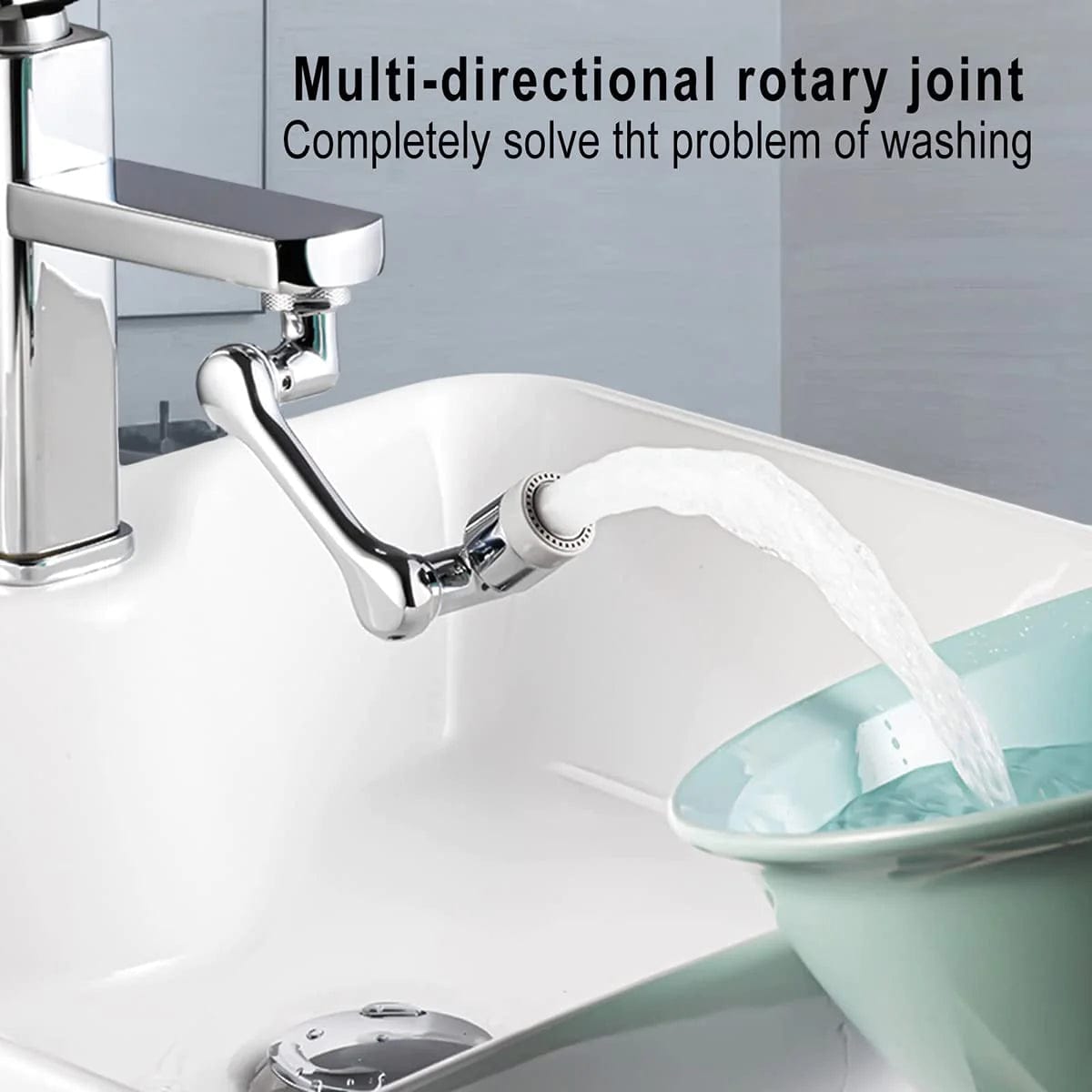 Rotatable Splash Filter Faucet (Buy 1 Get 1 Free) Zaavio®️