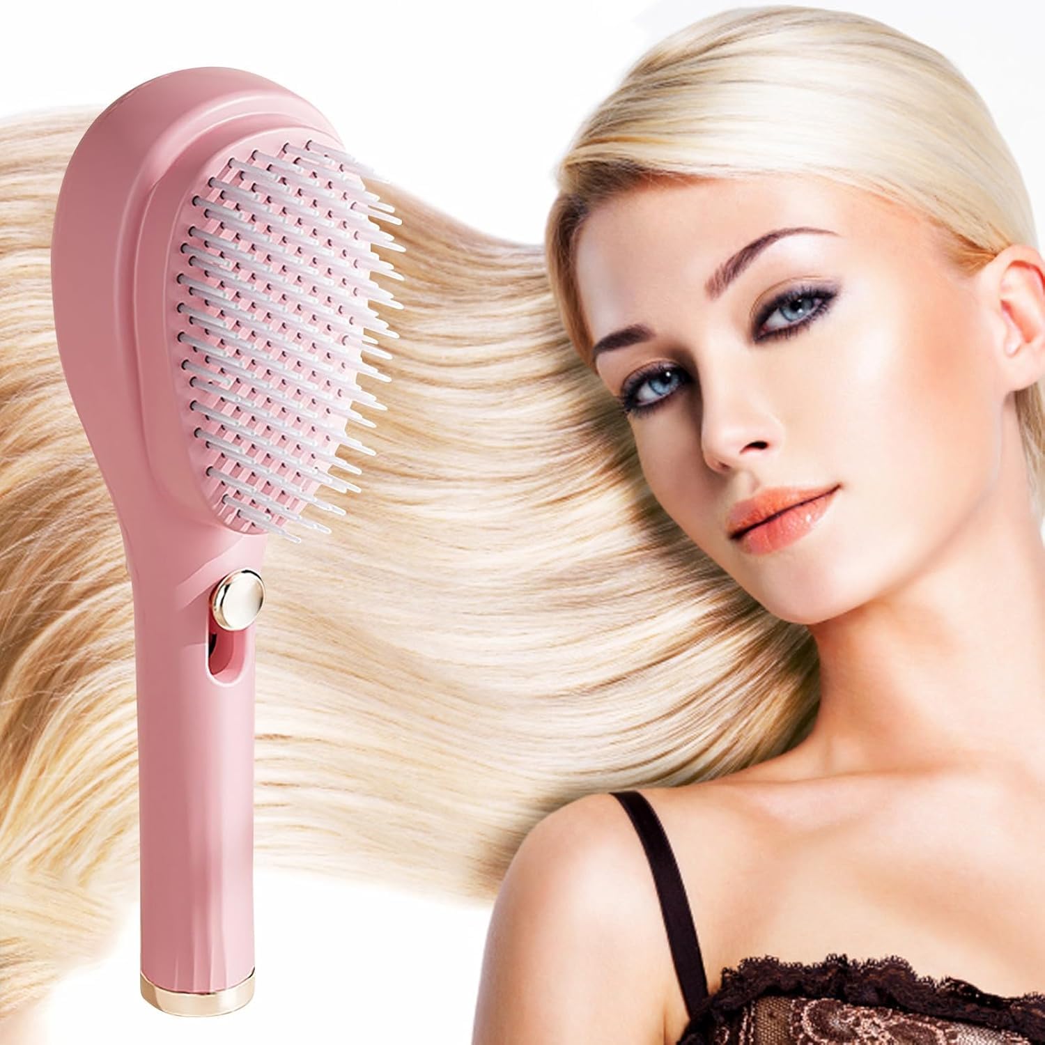 Scalp Massage Comb with Retractable Bristle Scalp Massage Comb with Retractable Bristle Zaavio®