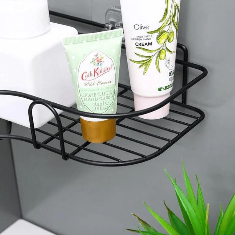 Shelf- Adhesive Metal Corner Storage Rack (pack of 2) Zaavio®️