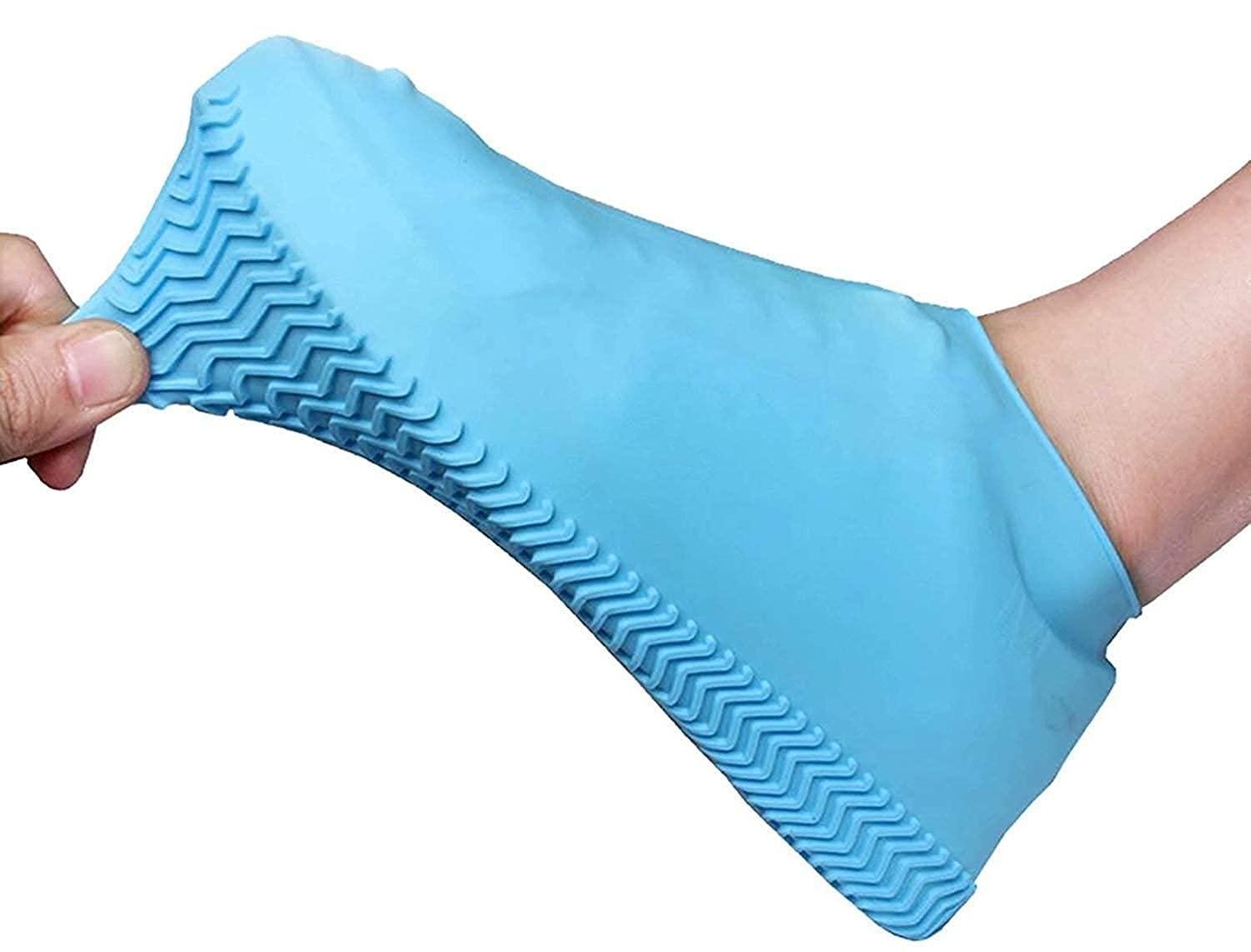 Silicone Reusable Waterproof Shoe Cover (Assorted Colors) Zaavio®
