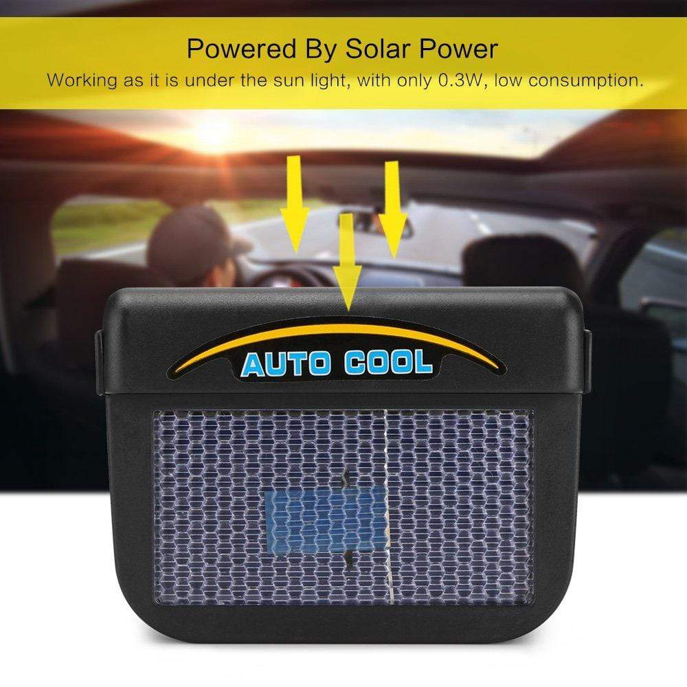 Car Auto Solar Fan