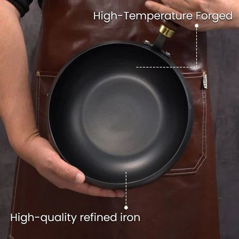 WholeFoodPan™ Artisan Unenameled Cast Iron Pan