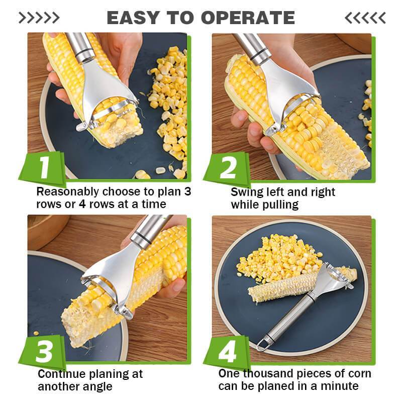 Stainless Steel Corn Peeler cynthiajewelry