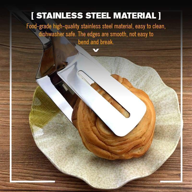 Stainless Steel Food Tongs Barbeque Clamps Kitchen Clamps - Snapzer™️ Snapzer™️ Zaavio®️