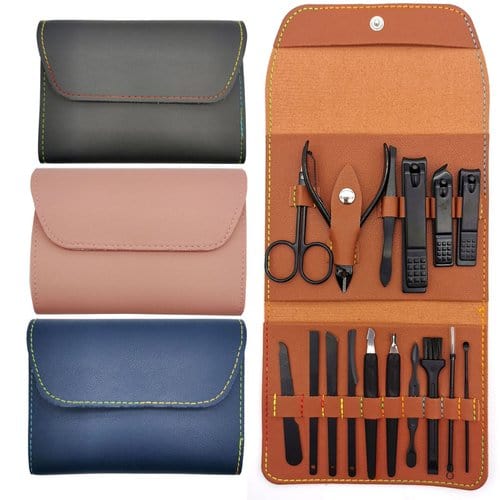 STAINLESS STEEL NAIL CLIPPERS (16PCS/ SET) Pinkclick
