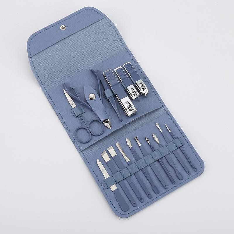 STAINLESS STEEL NAIL CLIPPERS (16PCS/ SET) Pinkclick