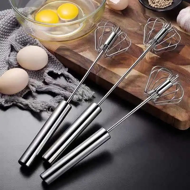 Stainless Steel Semi-Automatic Whisk Zaavio®
