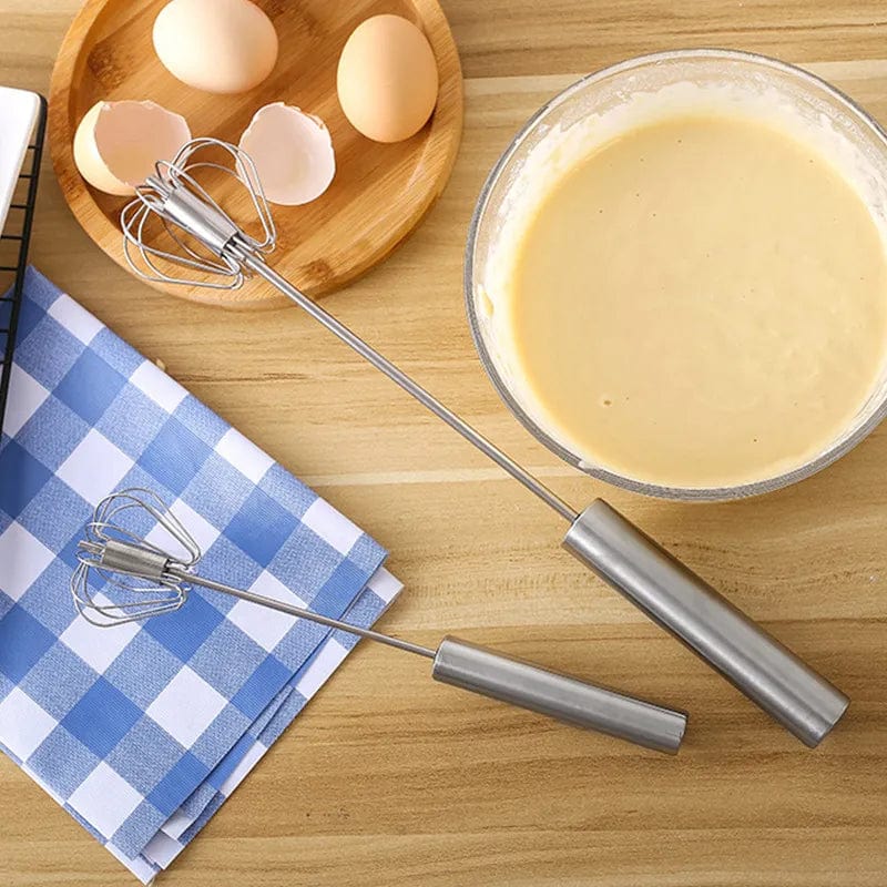 Stainless Steel Semi-Automatic Whisk Zaavio®