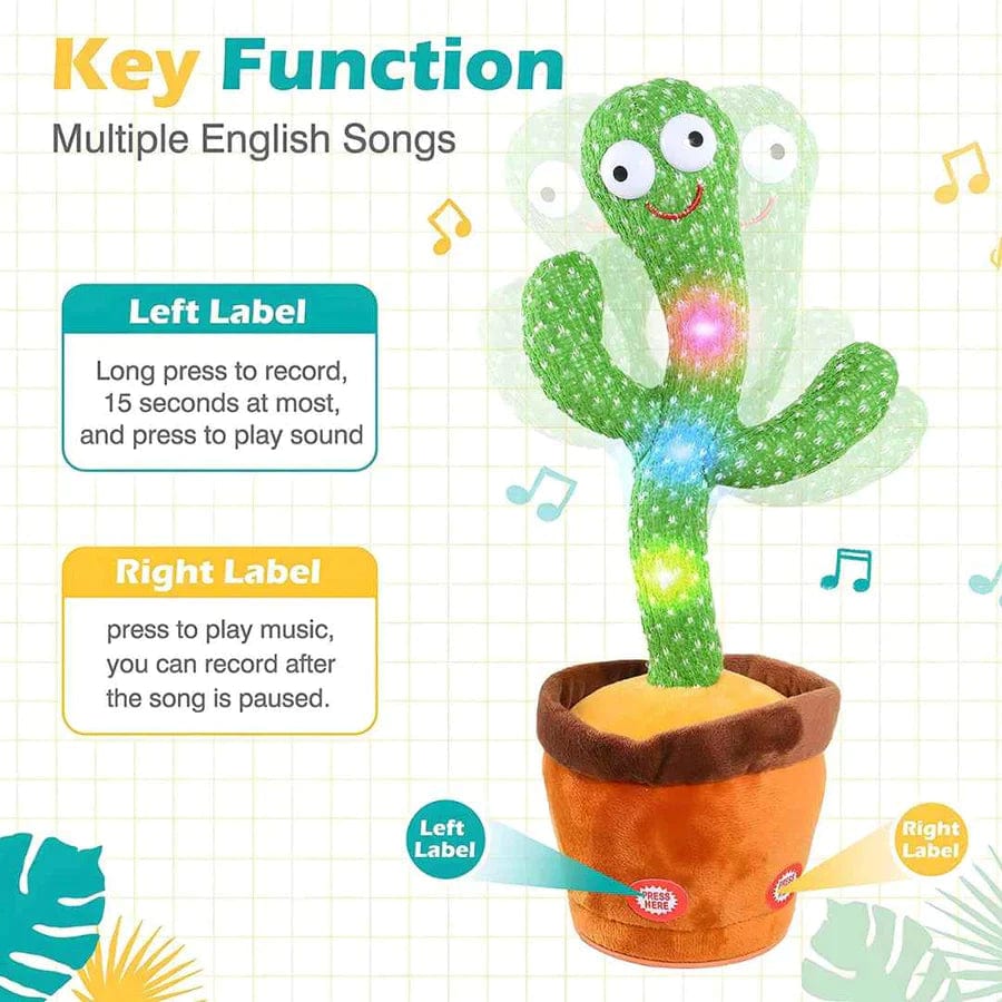 🔥Talking & Dancing Cactus Mimicking Toy🔥 Roposo Clout