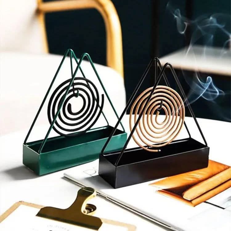 Triangular Shape Iron Mosquito Coil Holder | Mosquito Repellent Coil Insects Repellents Coil Holder Triangular Shape Iron Mosquito Coil Holder Zaavio®
