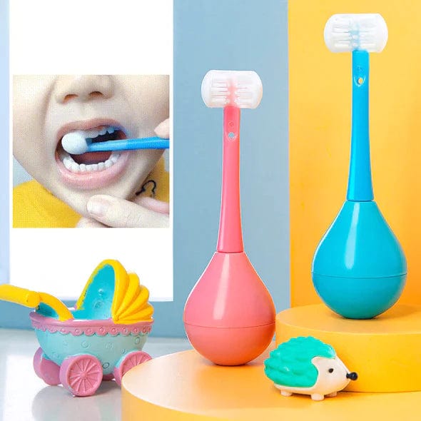 Tumbler Three-sided Children's Toothbrush FullSuch