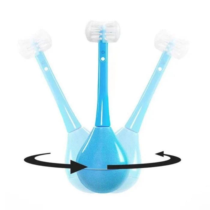 Tumbler Three-sided Children's Toothbrush FullSuch