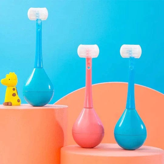 Tumbler Three-sided Children's Toothbrush FullSuch