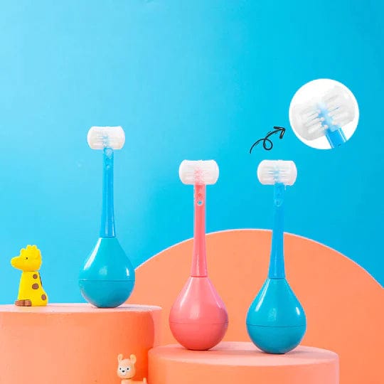 Tumbler Three-sided Children's Toothbrush FullSuch