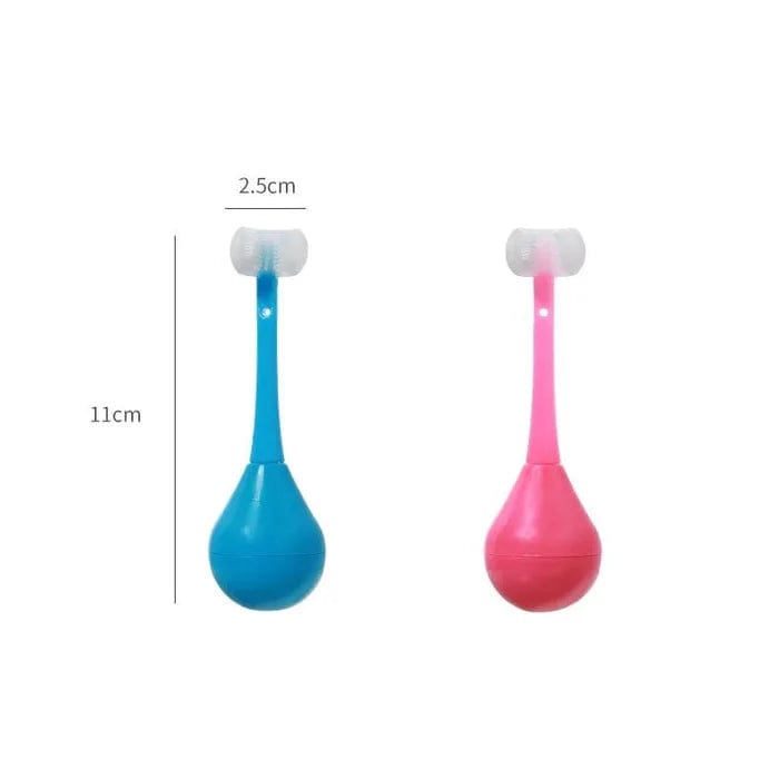 Tumbler Three-sided Children's Toothbrush FullSuch
