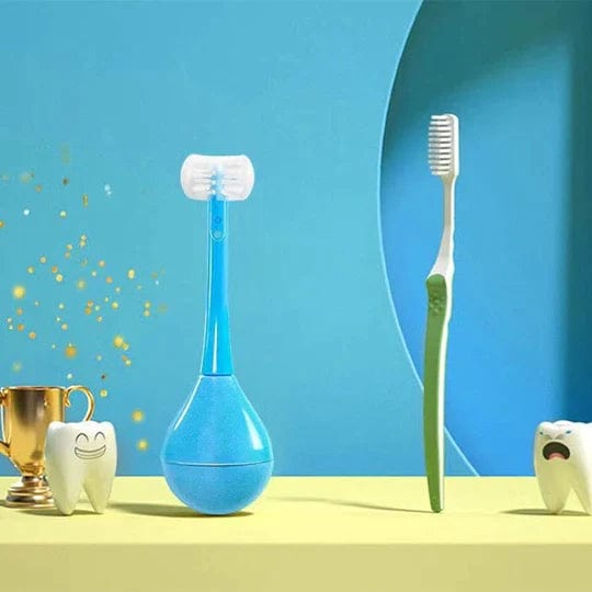 Tumbler Three-sided Children's Toothbrush FullSuch