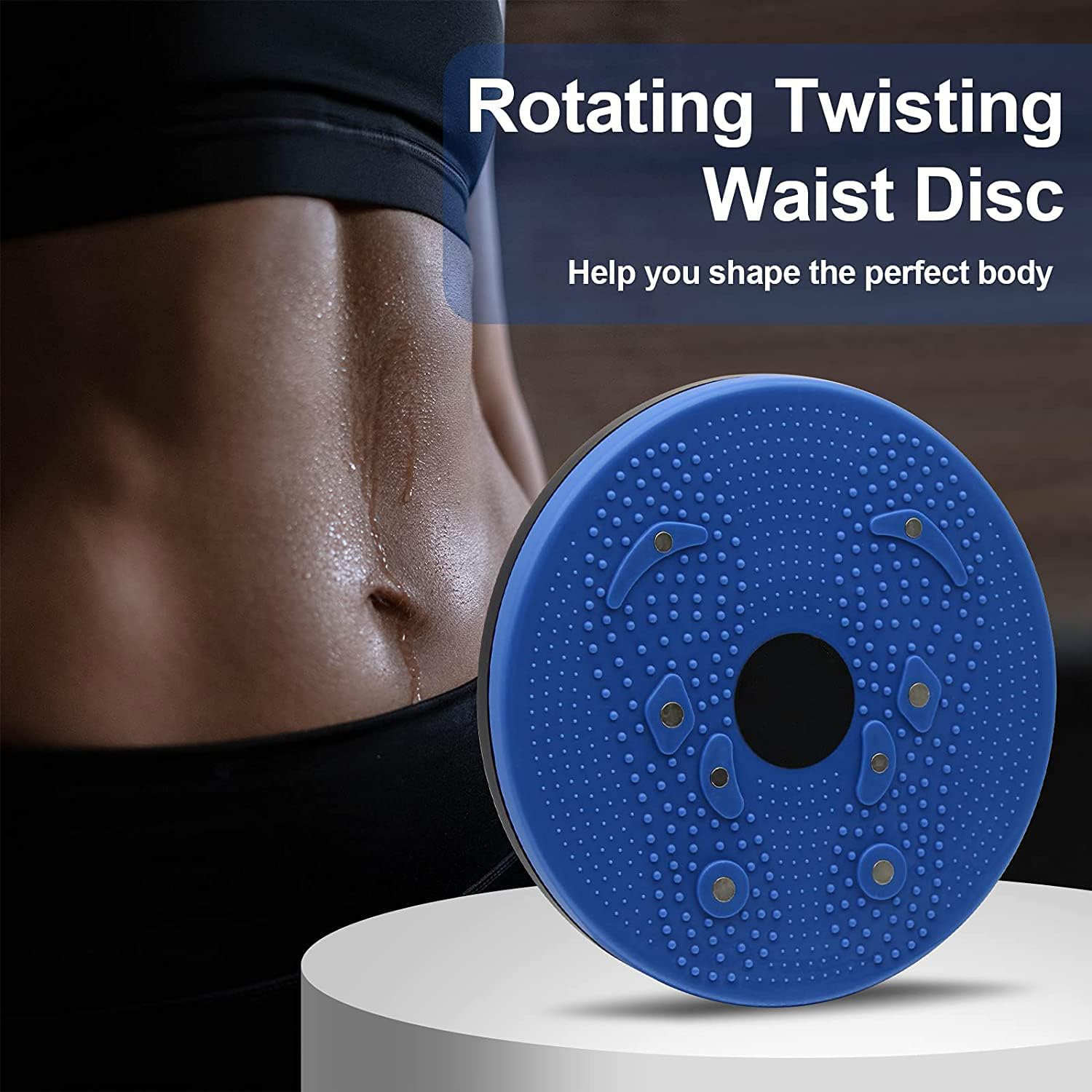 Tummy Twister Abdominal Exerciser | Tummy Trimmer Exercise For Belly Fat Workout Weight Loss Exercise Tummy Twister Abdominal Exerciser Zaavio®