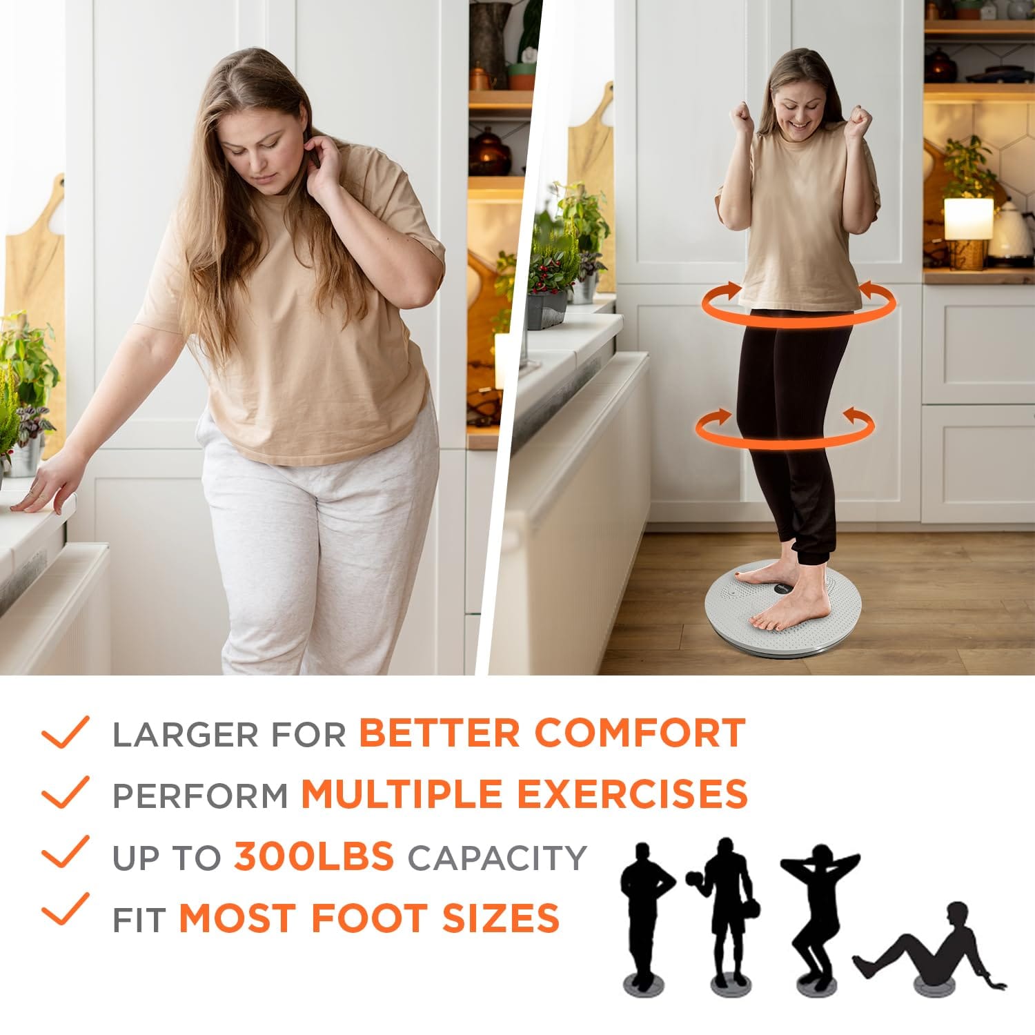 Tummy Twister Abdominal Exerciser | Tummy Trimmer Exercise For Belly Fat Workout Weight Loss Exercise Tummy Twister Abdominal Exerciser Zaavio®