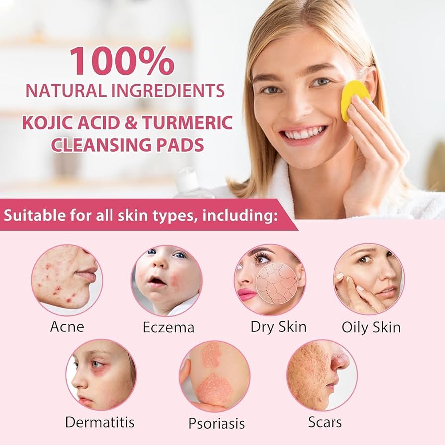 Turmeric Kojic Acid Pads Turmeric Kojic Acid Pads Zaavio®