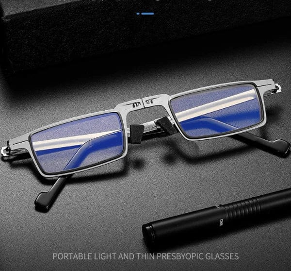 Ultra Light Titanium Material Screwless Foldable Reading Glasses Zaavio®