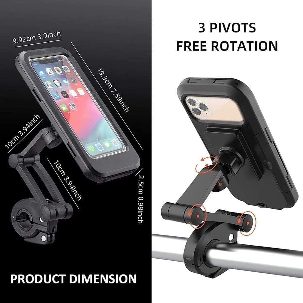 Universal 360 Rotation Bike Waterproof Cell Phone Holder. Roposo Clout