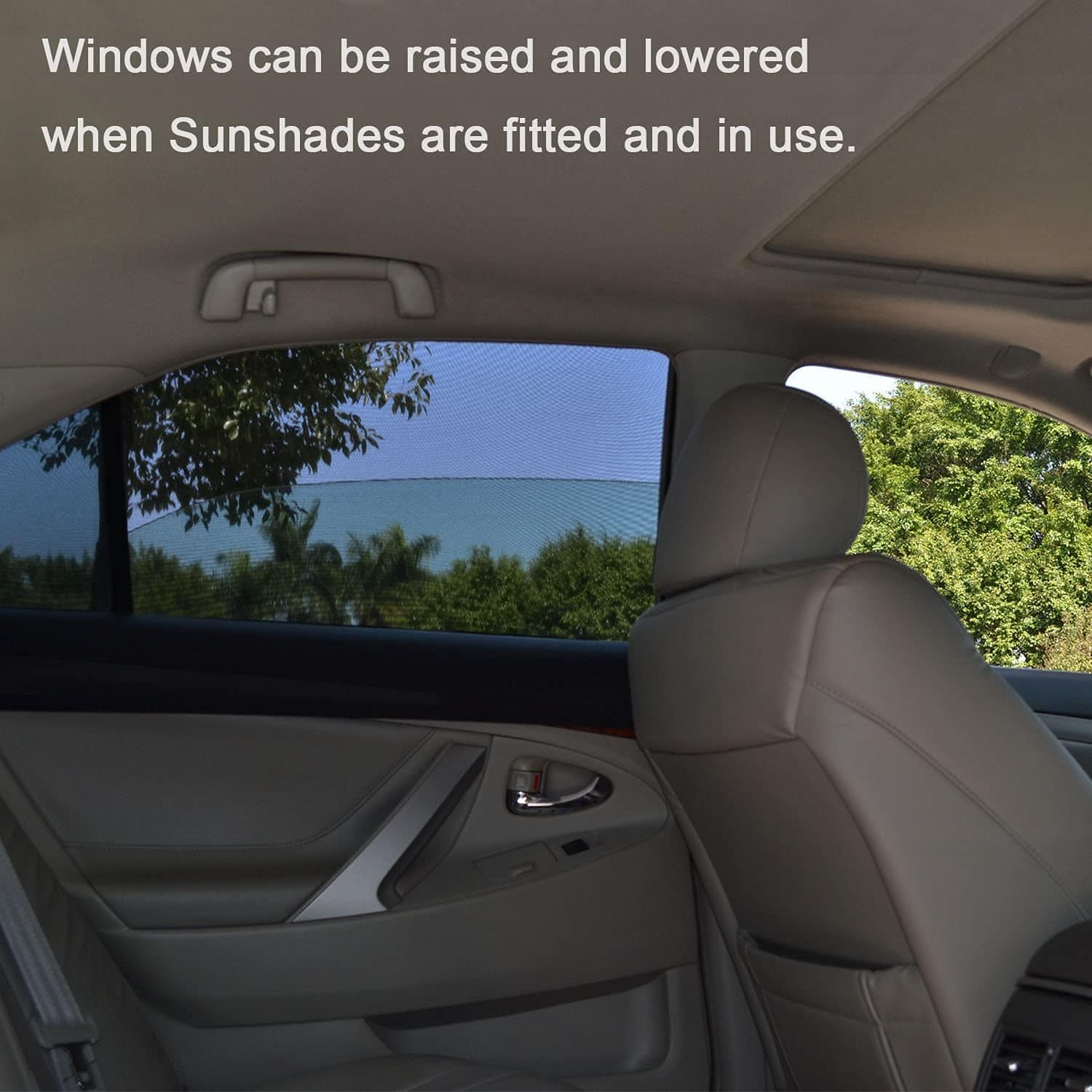 Universal Compatible Car Window Sun Shade (Pack of 4) Roposo Clout