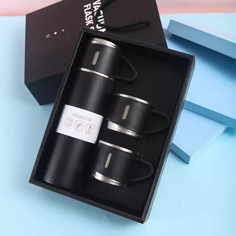 Vacuum Flask Cup Set Zaavio®