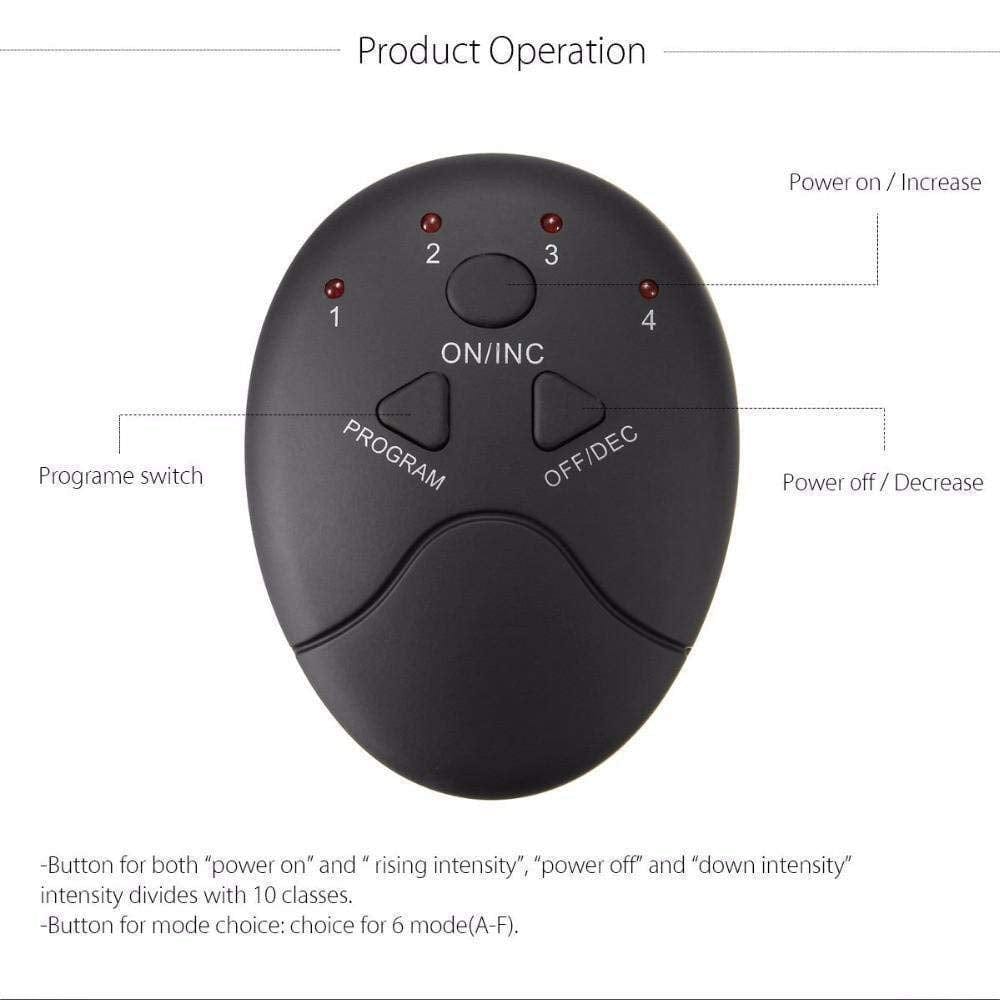 Wireless Abdominal and Muscle Exerciser Body Massager Pulsemor™️ (50% OFF) Zaavio®️