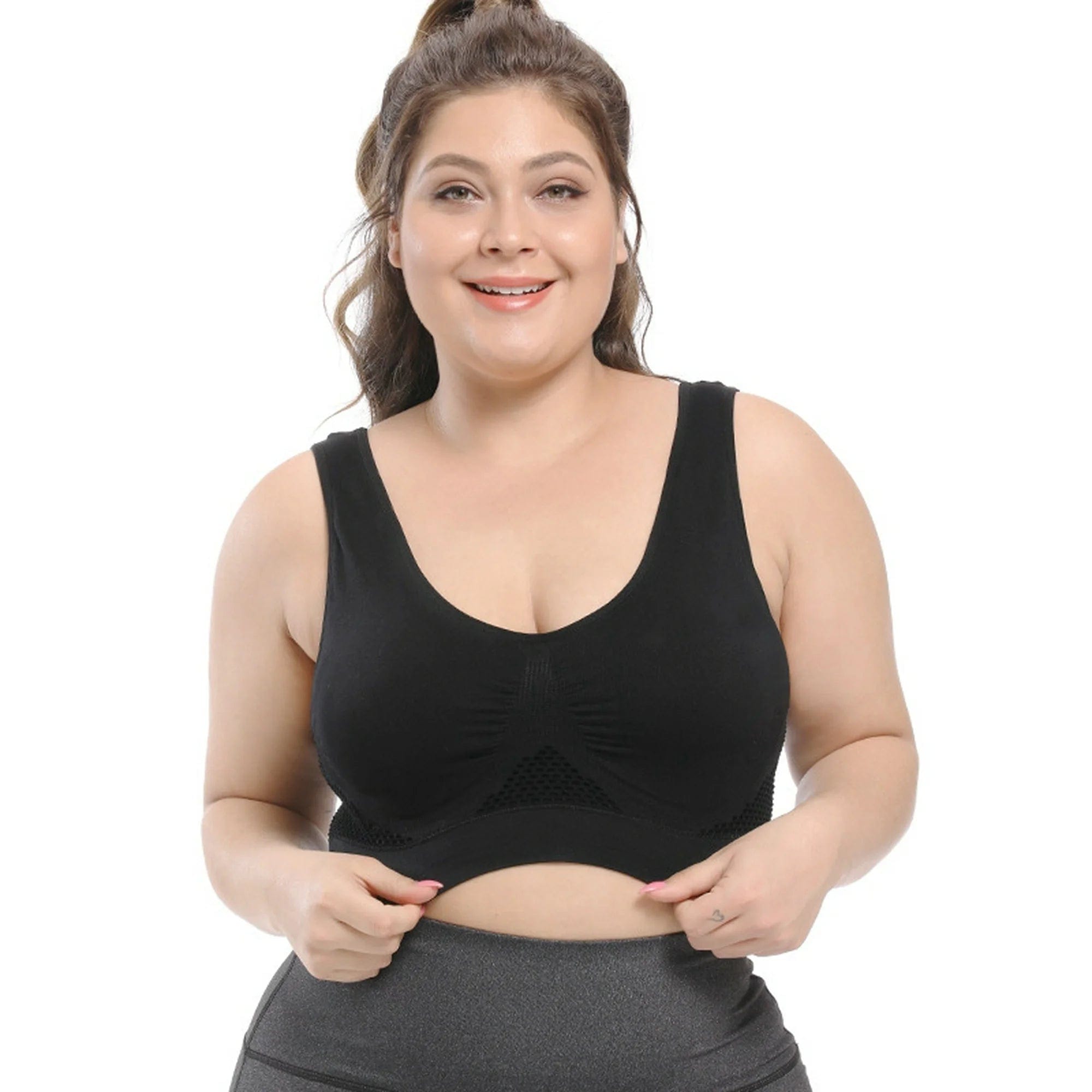 WOMEN'S COTTON SOLID NON PADDED AIR BRA (Pack of 3) Zaavio®