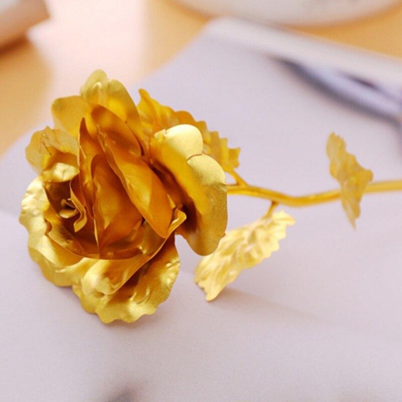 24K Gold Plated Rose Gift Flower Gold Dipped Rose - Rosaic™ Rosaic™ Zaavio®