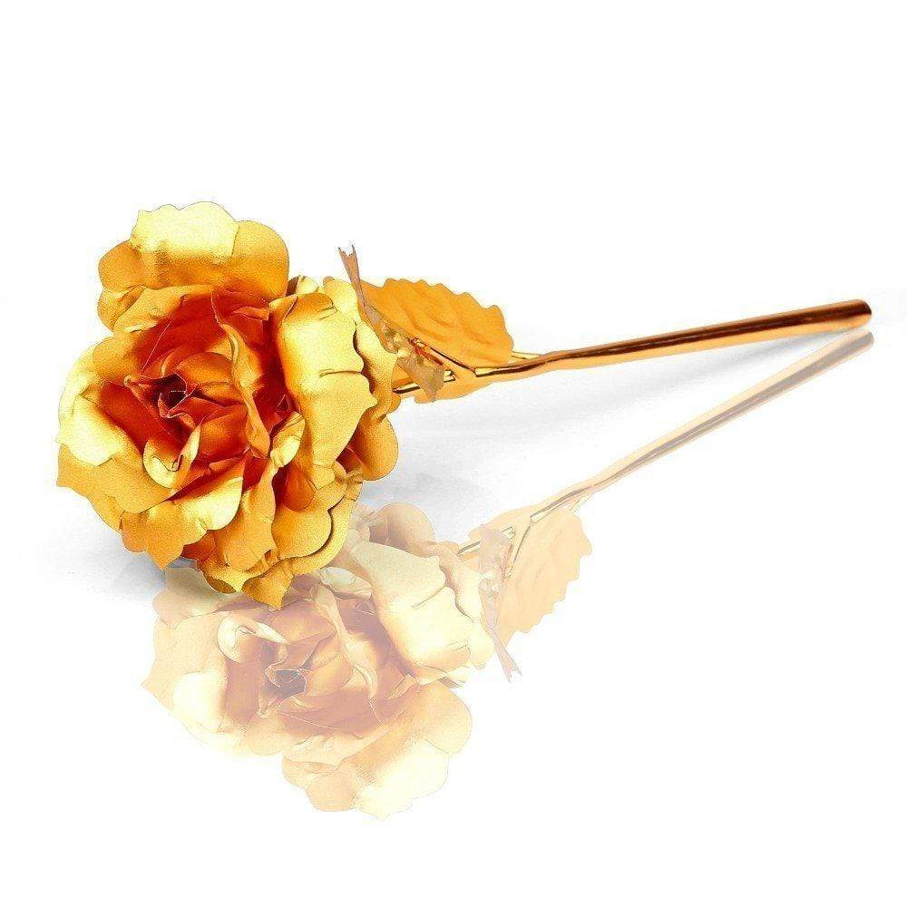 24K Gold Plated Rose Gift Flower Gold Dipped Rose - Rosaic™ Rosaic™ Zaavio®
