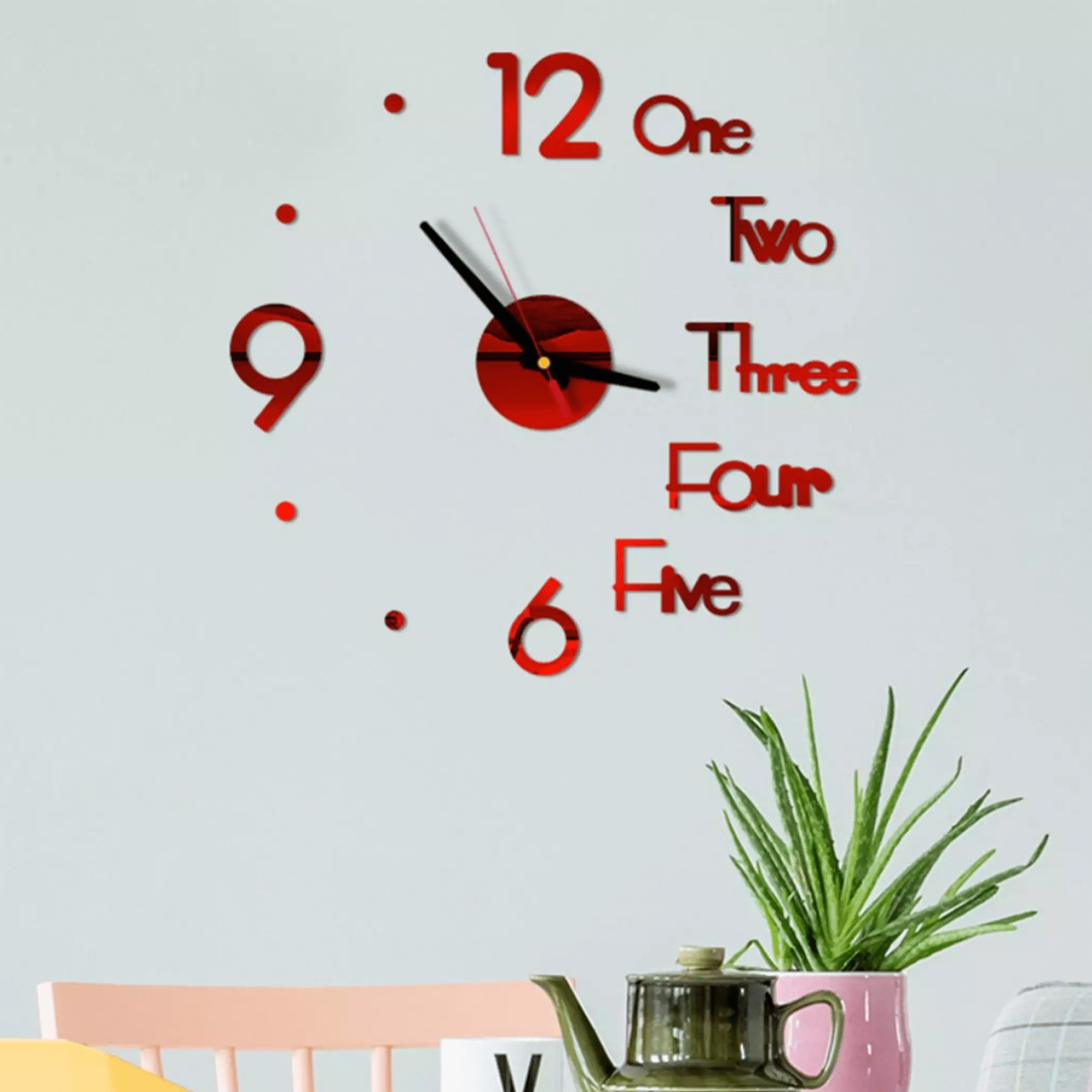 3D Wall Clock Zaavio®