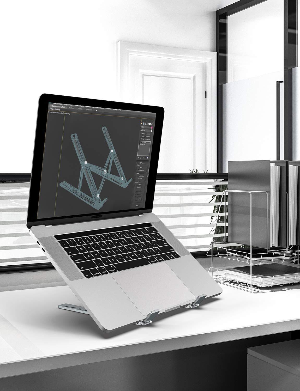 Adjustable Laptop Stand Adjustable Portable Foldable Laptop Holder - Standesy™ Laptop Stand Standesy™ Zaavio®
